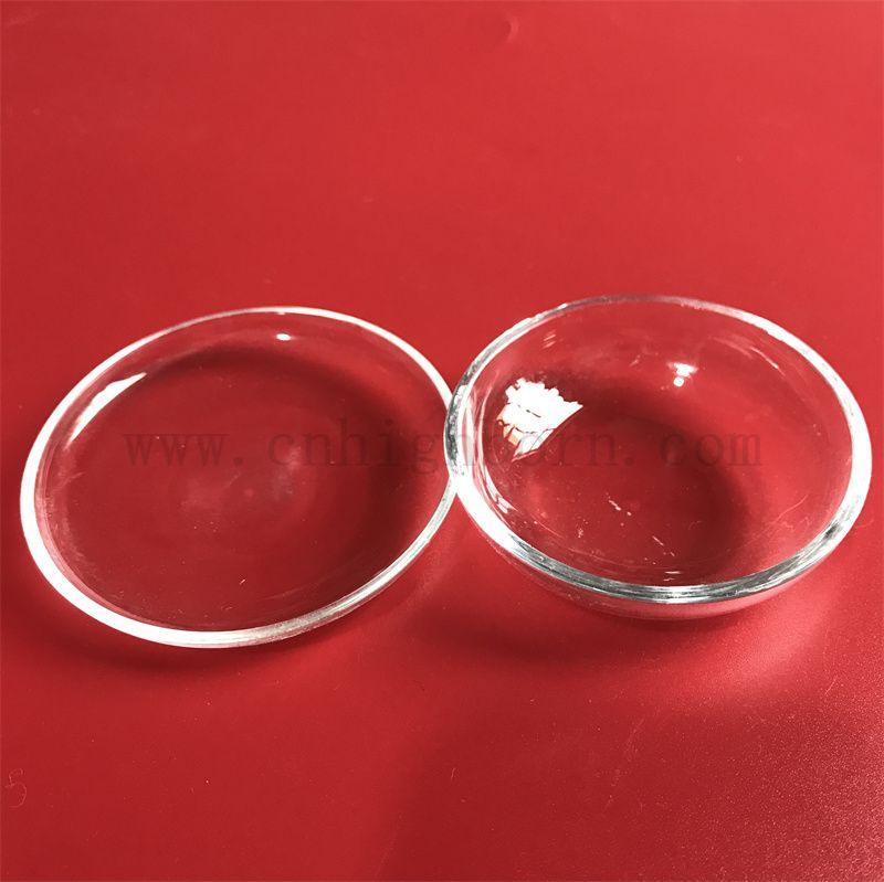 Verbe personnalisée Culture de verre de silice à chaleur claire à la chaleur Culture de Pétri