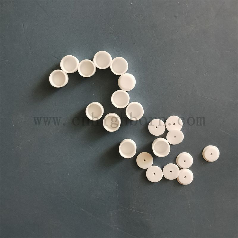 AL2O3 AL2O3 Cerramic Cricible Crucible Alumine Analyse thermique en céramique Small Pot avec couvercle