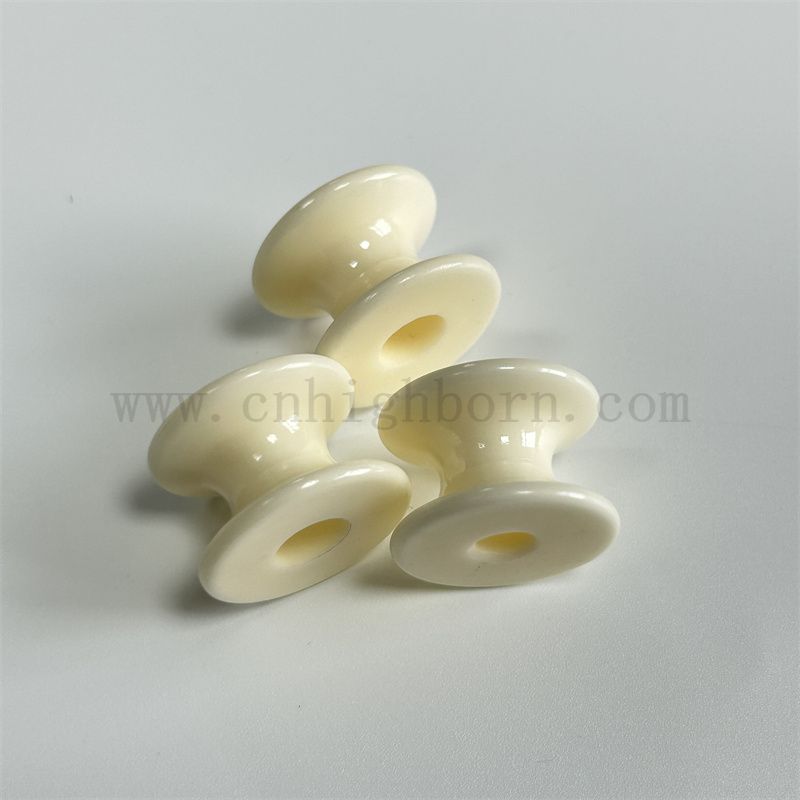 Pièce Guide de fil textile en œillet à collier à collier unique en céramique de haute qualité de haute qualité