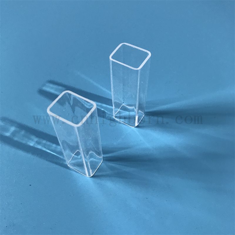 tube de quartz transparent