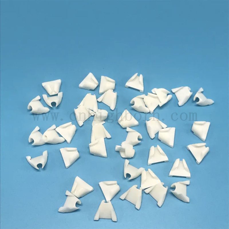 Machines de textile blanc personnalisé Pièces de rechange Zirconia Guide de fil en céramique