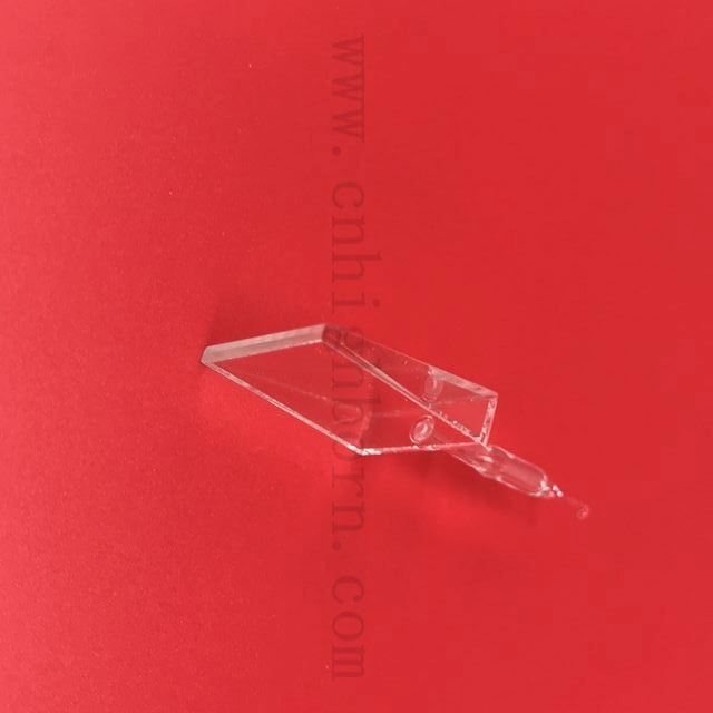 Cuvette en verre UV transparent élevé cellules d'écoulement de micro-quartz