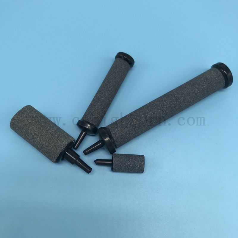  Colaire gris personnalisé Aquarium cylindre Colonne Bubble Air Air Stone