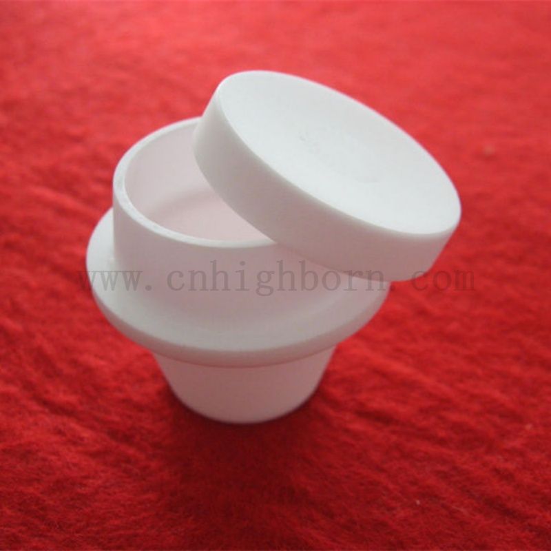 Résistance à haute température Leco Tga Alumina Ceramic Crucible avec Labor