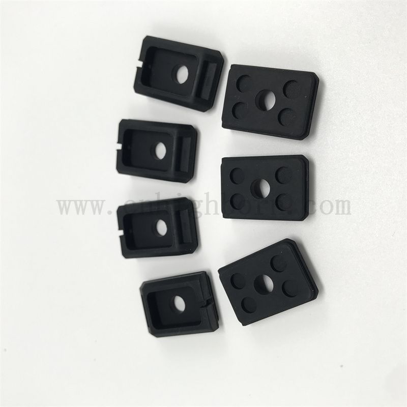 Fiche en caoutchouc en silicone à couverture silastique à la poussière à la main à main douce pour les appareils électroniques