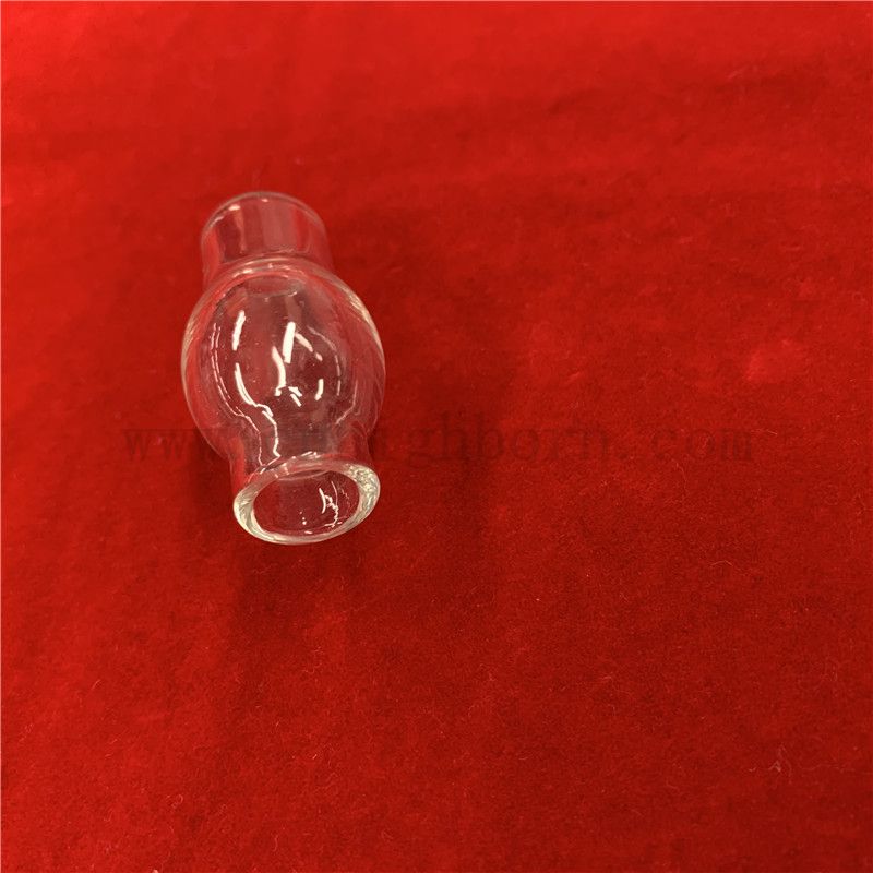  Résistance à la chaleur Forme personnalisée transparent en silice fusionnée