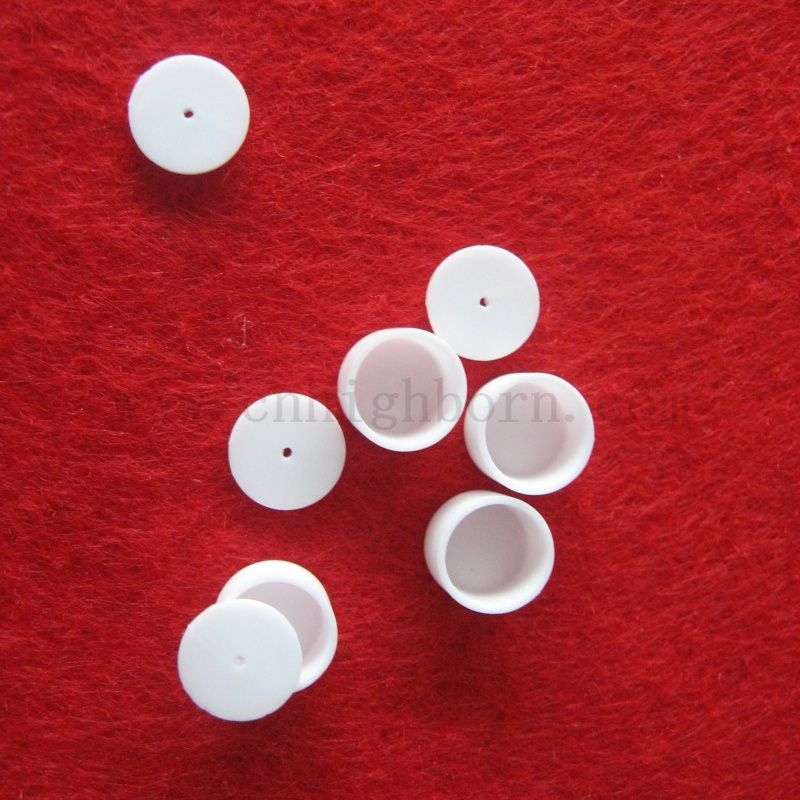 D6,8 x H4mm 99% AL2O3 Analyse thermique en céramique Crucible Alumine Chauffage de chauffage