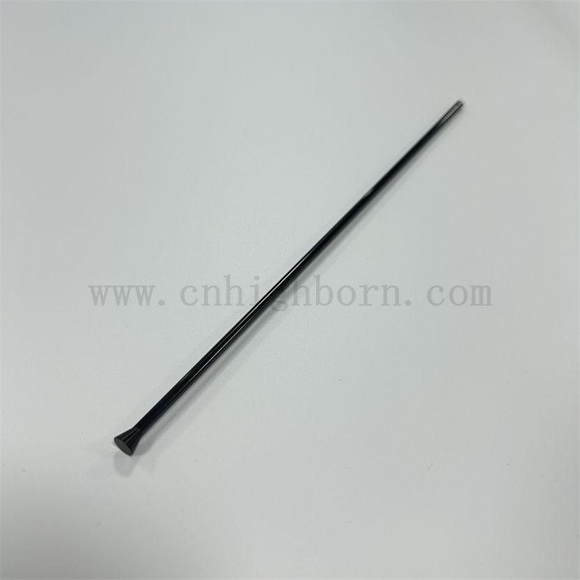 Pression de gaz personnalisée frittage SI3N4 en céramique SILICON NITRIDE Céramique d'arbre à tige de tige