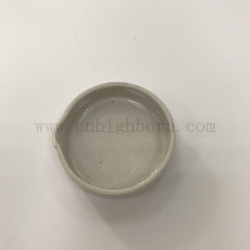52x14 mm inférieur plat en porcelaine évaporante Pan Laboratoire Cylindrical Ceramic Evaporation Plat