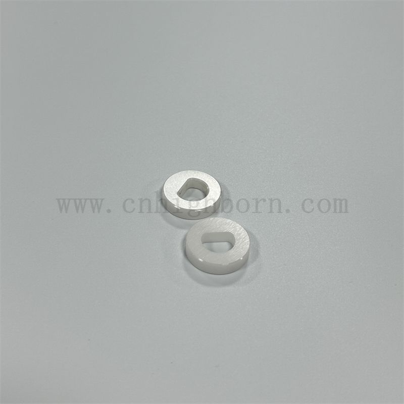 Miroir de surface Polissage de zircone isolant blanc zro2 plaque en céramique