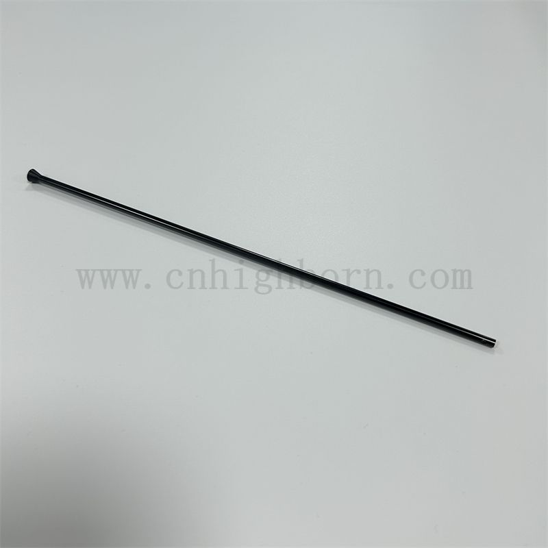 Barre en céramique / tige de zirconium noir personnalisé Haute dureté OEM Résistant à la corrosion