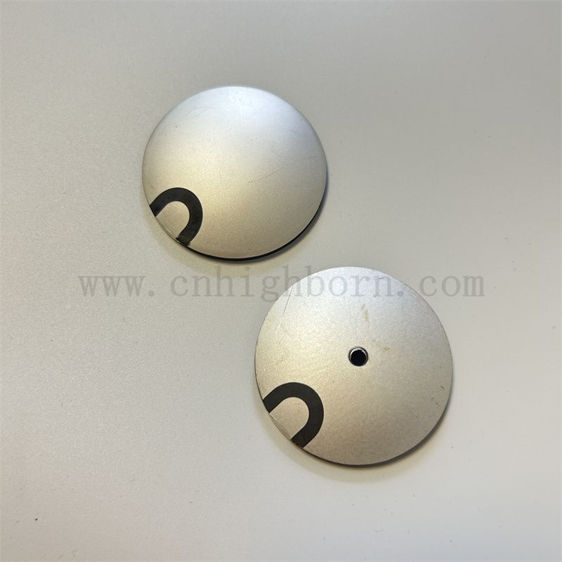 Transducteur vibrant ultrasonique haute puissance personnalisé disque en céramique piézoélectrique