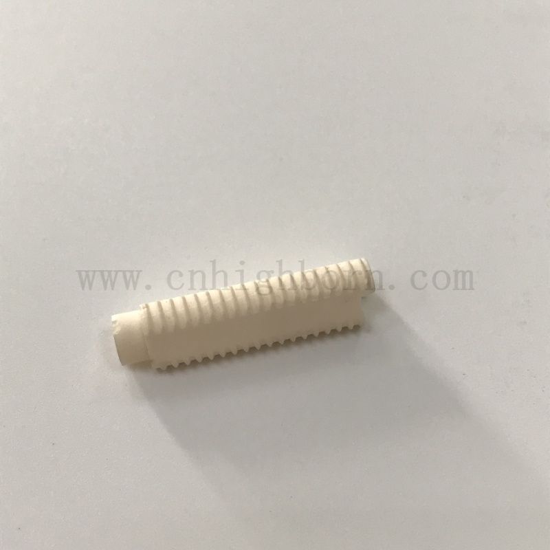 Ressection d'usure industrielle Précision à 99% Roue de guidage en céramique d'alumine