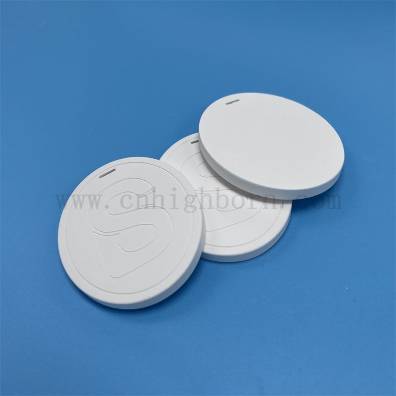 Plaque d'arôme de gypse à logo unique personnalisé Plage de parfum en extension en céramique