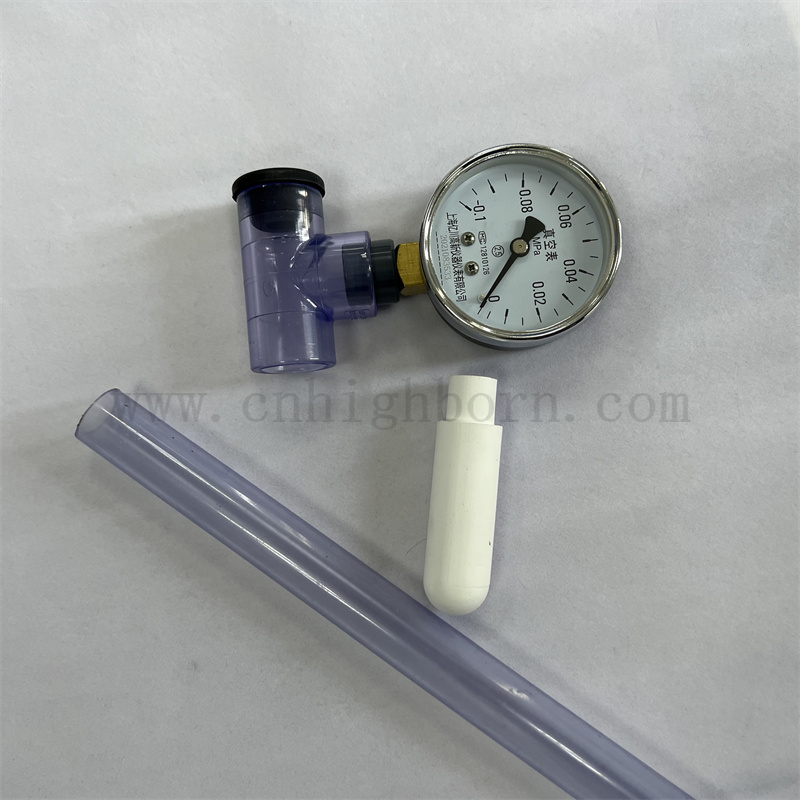 Protection de l'environnement tube de sonde en céramique d'alumine poreuse pour le potentiel de sol tensiomètre