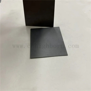 substrat en céramique SIC de plat en céramique de carbure de silicium de 0.5mm
