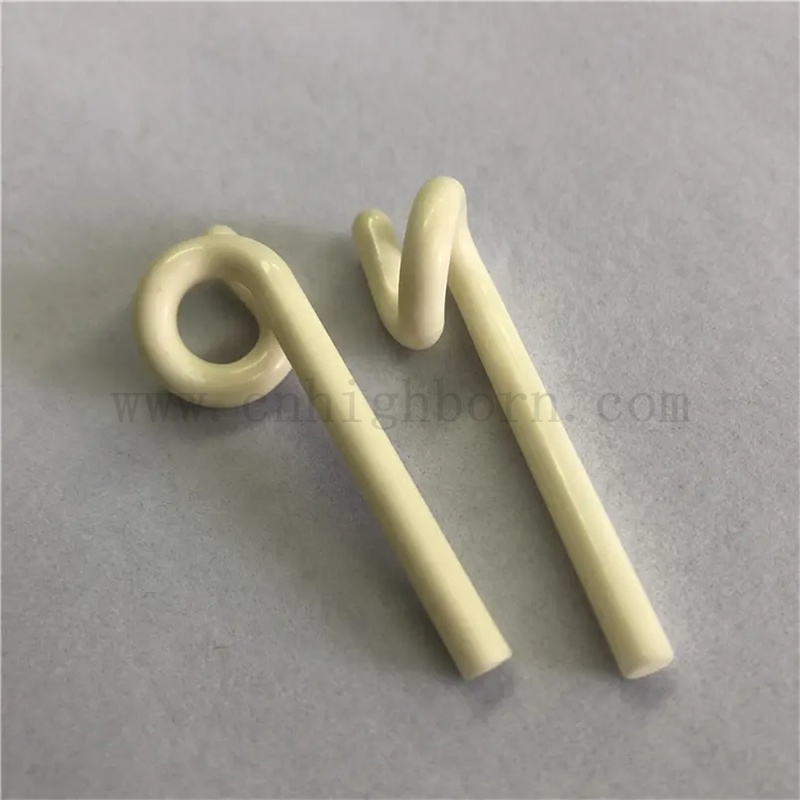 Porter résistance AL2O3 Guide de fil céramique en alumine