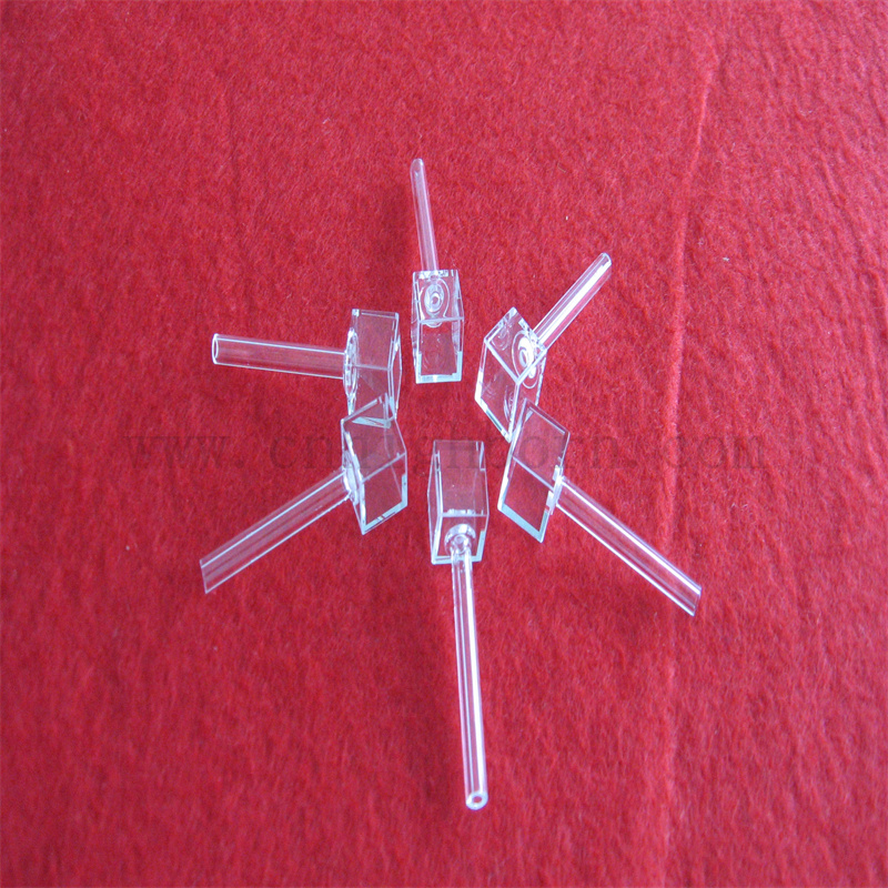 Couvettes de chambre à gaz atomiques de quartz de laboratoire CUVETTE