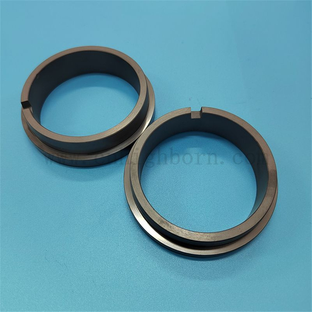  Bague d'étanchéité mécanique personnalisée en carbure de silicium SiC SSiC