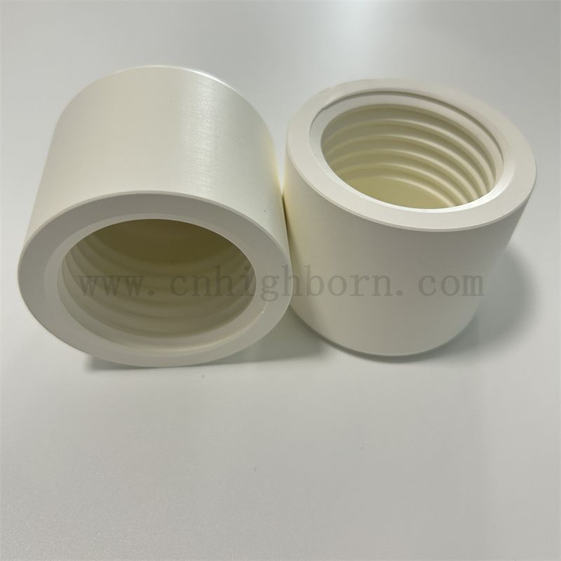 Isolant de bore nitrure de filetage de paroi intérieure partie haute conductivité thermique BN partie céramique