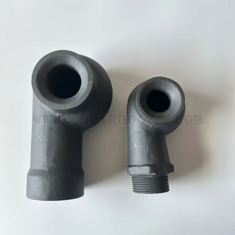 RBSIC Céramique Flue Gas Desulfurizing Buse Silicon Carbide Céramique Tube