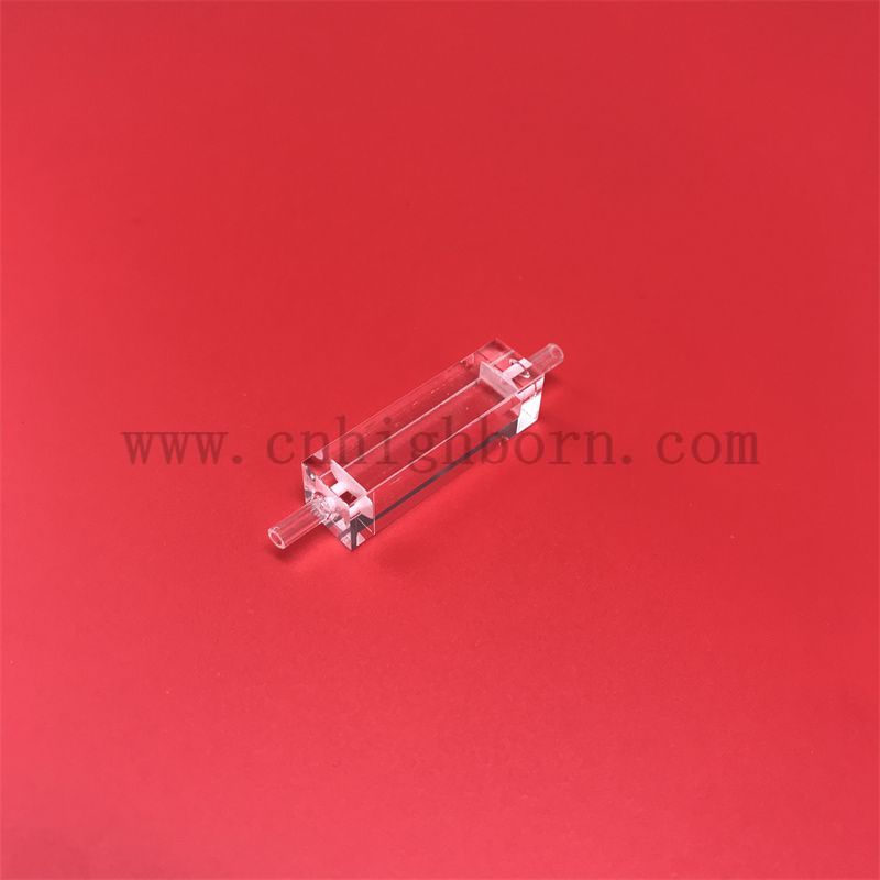 r&eacute;cipient en verre de quartz