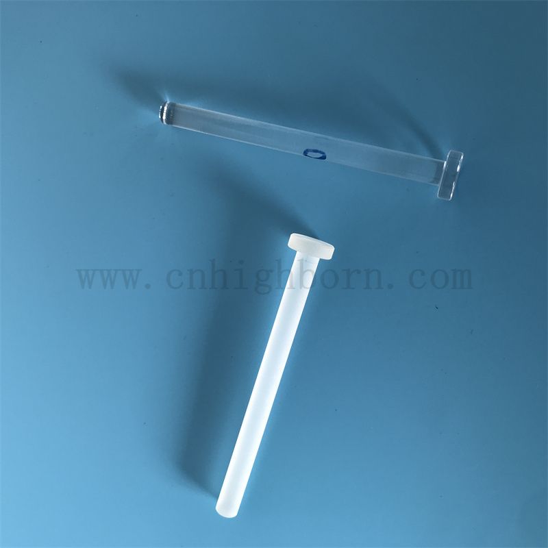 Résistance à la chaleur personnalisée fabricant de quartz barre de verre à barre de silice