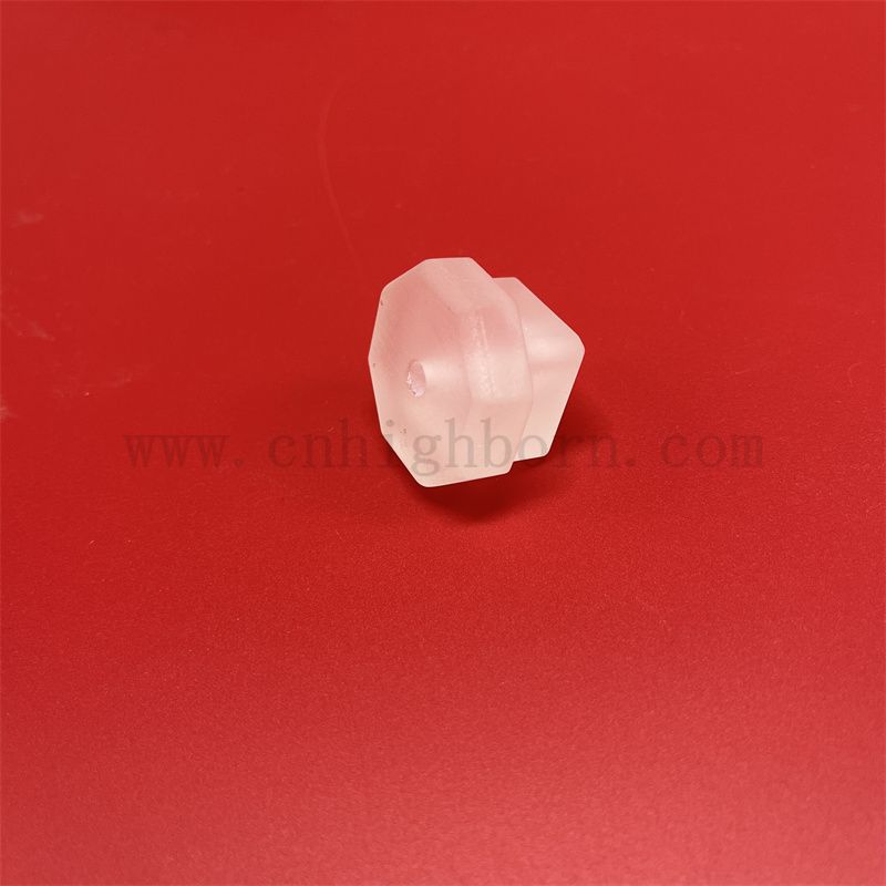 Feuille de pièces de quartz rond à la chaleur de forme personnalisée 