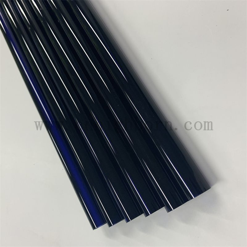 tuyau en verre de silice