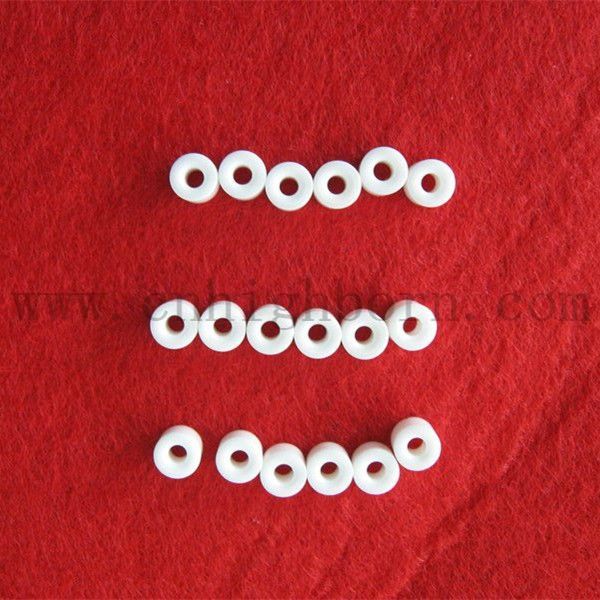 Machine textile personnalisée Céramique Zirconia Zro2 Sleeve Yarn Guidance Tube