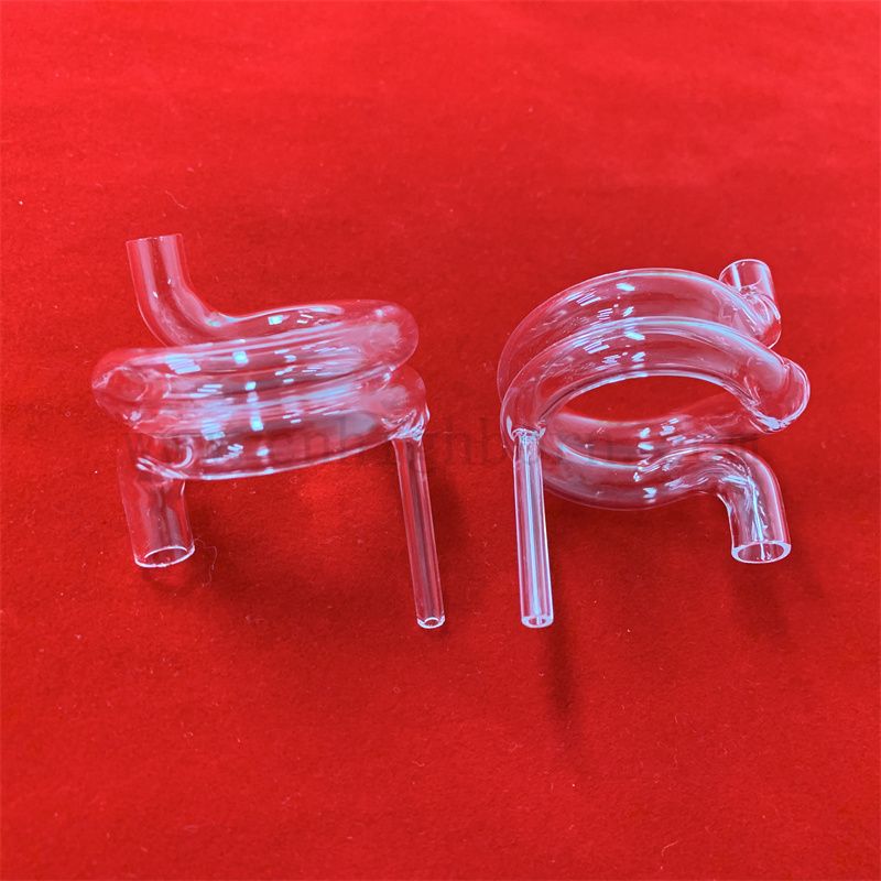 Pipe de verre de silice fondu en verre de silice fusionné