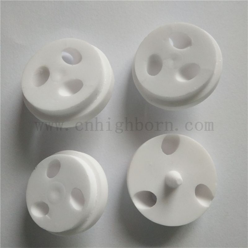 95 Alumine Céramique Pièce irrégulière Isolateur personnalisé High Strength Bloc AL2O3