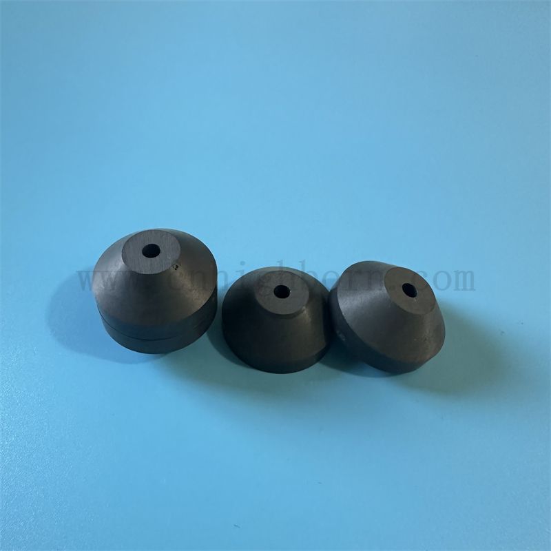 Isolateur de bore carbure de sable irrégulier Buzle de sable de sable de buisson en céramique B4C personnalisé