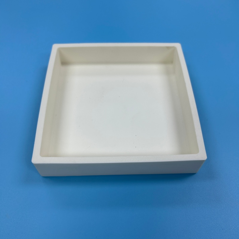 Sagger de creuset en céramique de mullite de cordiérite réfractaire pour le four de four 