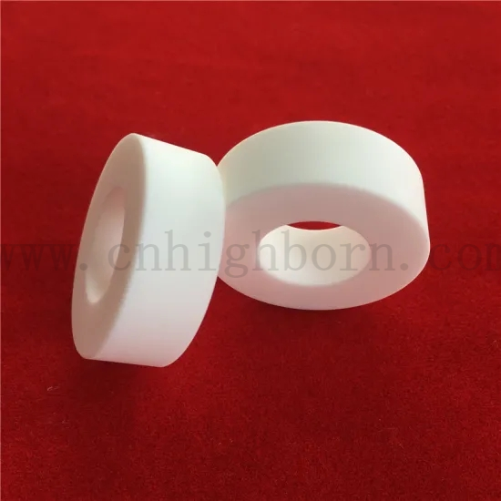Anneau en céramique en verre machinable Macor non magnétique