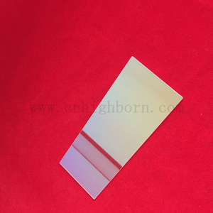 Plaque de silice fondue JGS1 de lame en verre de quartz clair avec revêtement AR