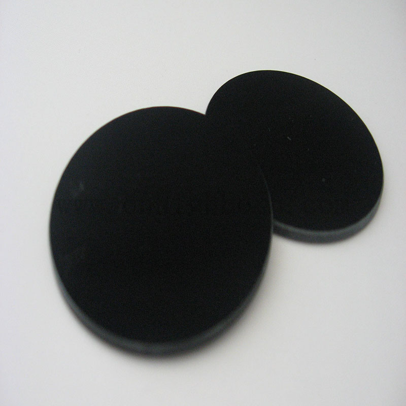 Filtre à température haute personnalité optique noir UV Verre ZWB