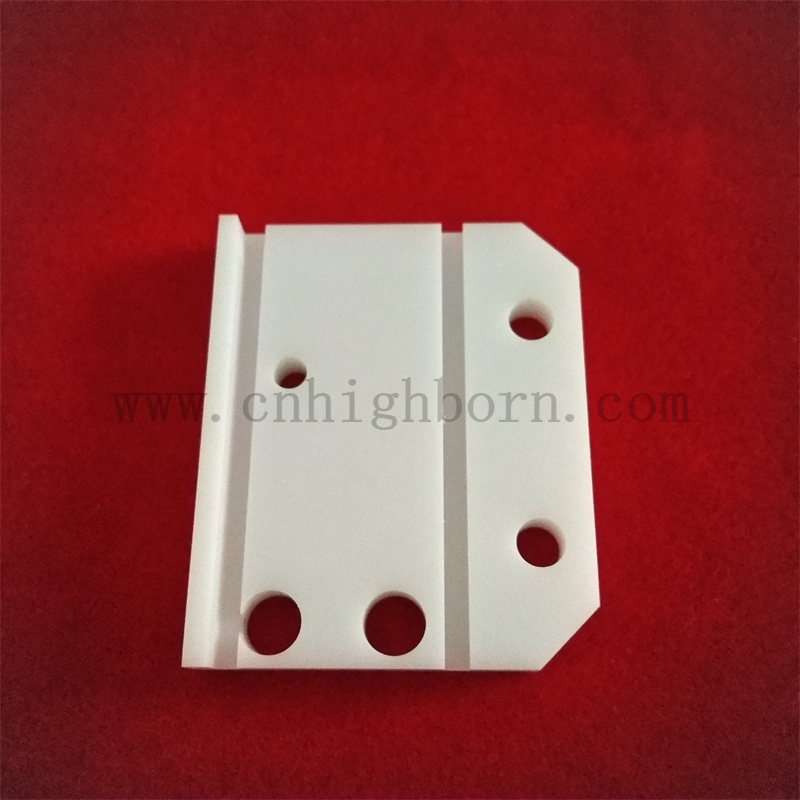 Assiette en céramique ZRO2 à bandes céramiques ZRO2 ZRO2 avec des trous