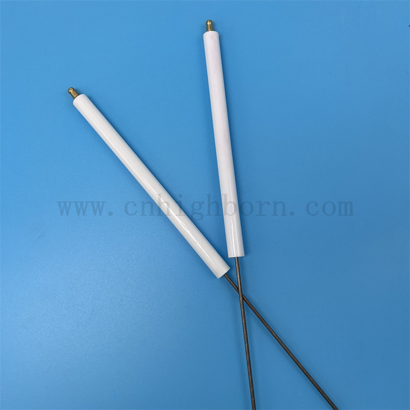 95 Alumine Ignit Ignitation Coupie à gaz Plaped Poêle AL2O3 ALLINGE DE CERAMIQUE