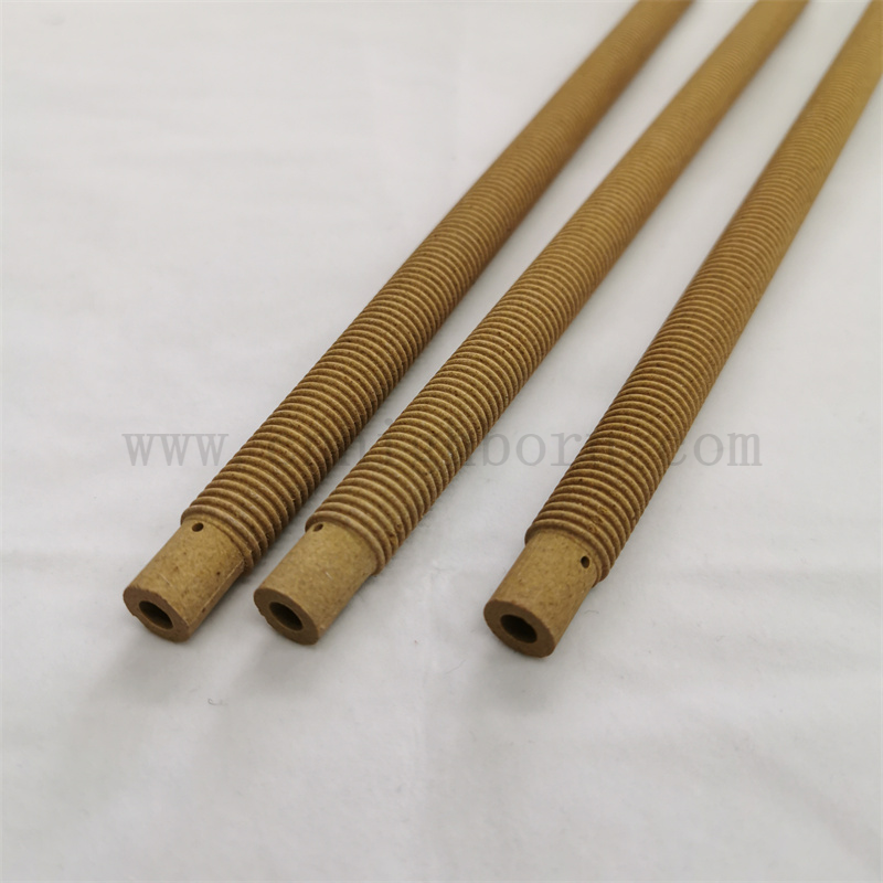 Bonne résistance à l'amortisseur thermique Corderite Mullite en céramique Fiche de chauffage