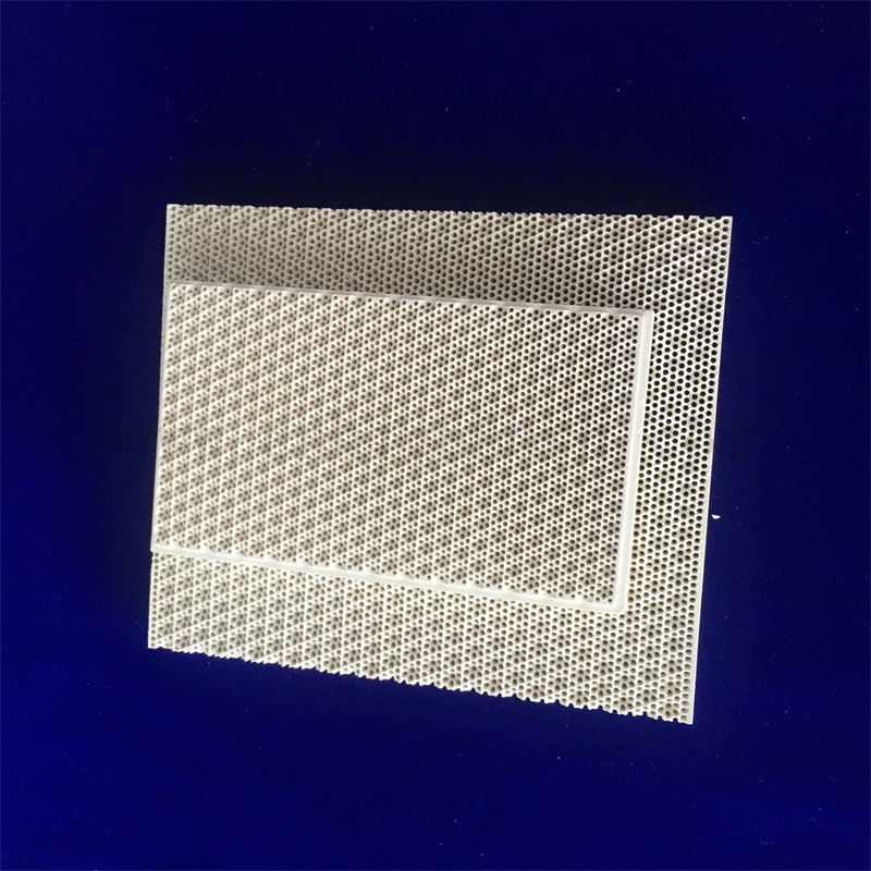 Fauche de brûleur en céramique infrarouge Plaque de combustion de corderite pour barbecue