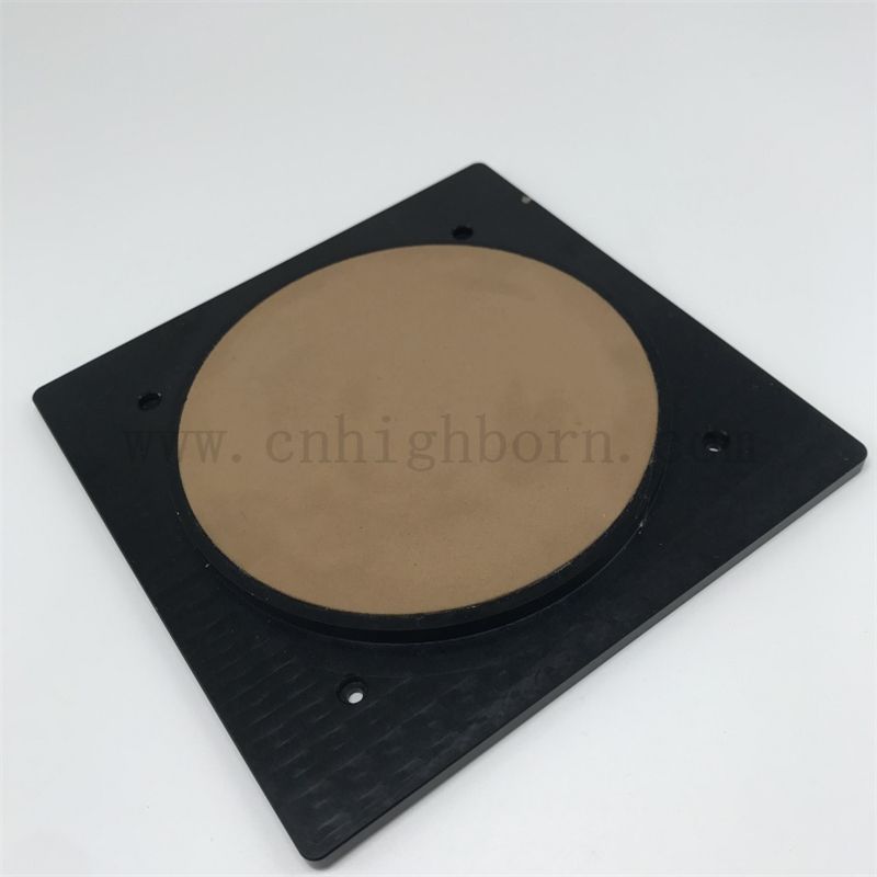 Disque en céramique personnalisable ouverture réparti ouverture rond poreuse al2o3 