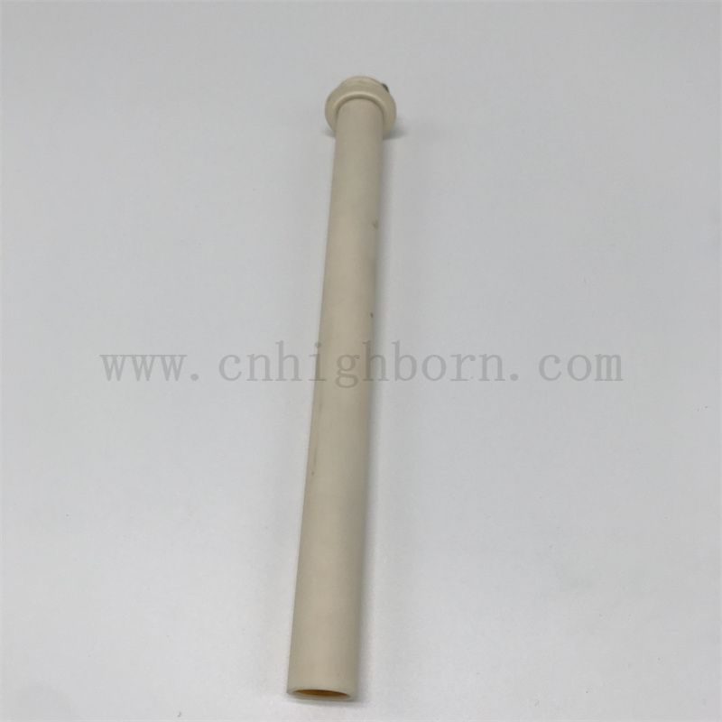 Tuyau en céramique poreux Porosité personnalisée tube de filtre microporeux avec étape