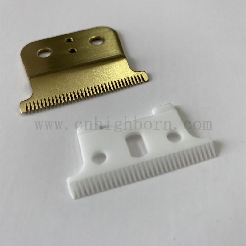 Match High Match Zirconia Ceramic Hair Clipper Blade Set avec lame de coiffure en métal