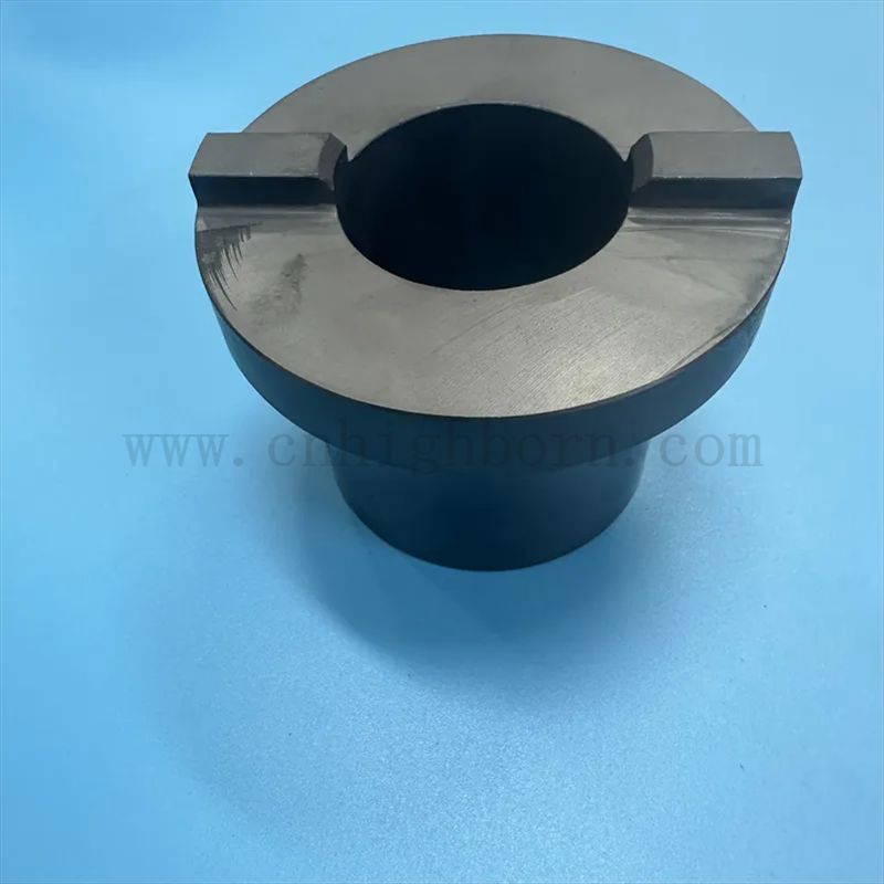 Usinage des pièces de rechange en céramique de carbure de silicium de haute précision