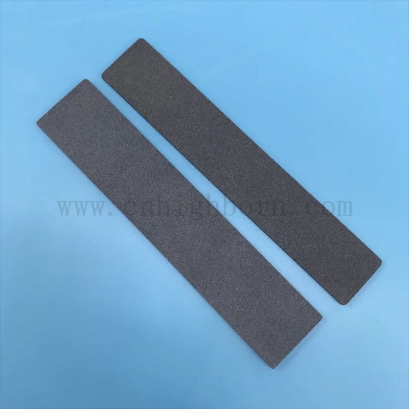 Porated Poreous Silicicon Carbure Liquid Filtrage Strip Gas Séparation de gaz déchet Fiche en céramique