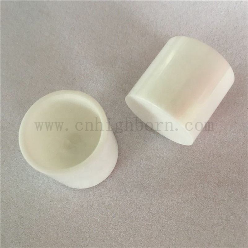 Crucible zircone résistante pour fondre la stabilité thermique ZRO2 CRUCIBILE DE CERAMIQUE