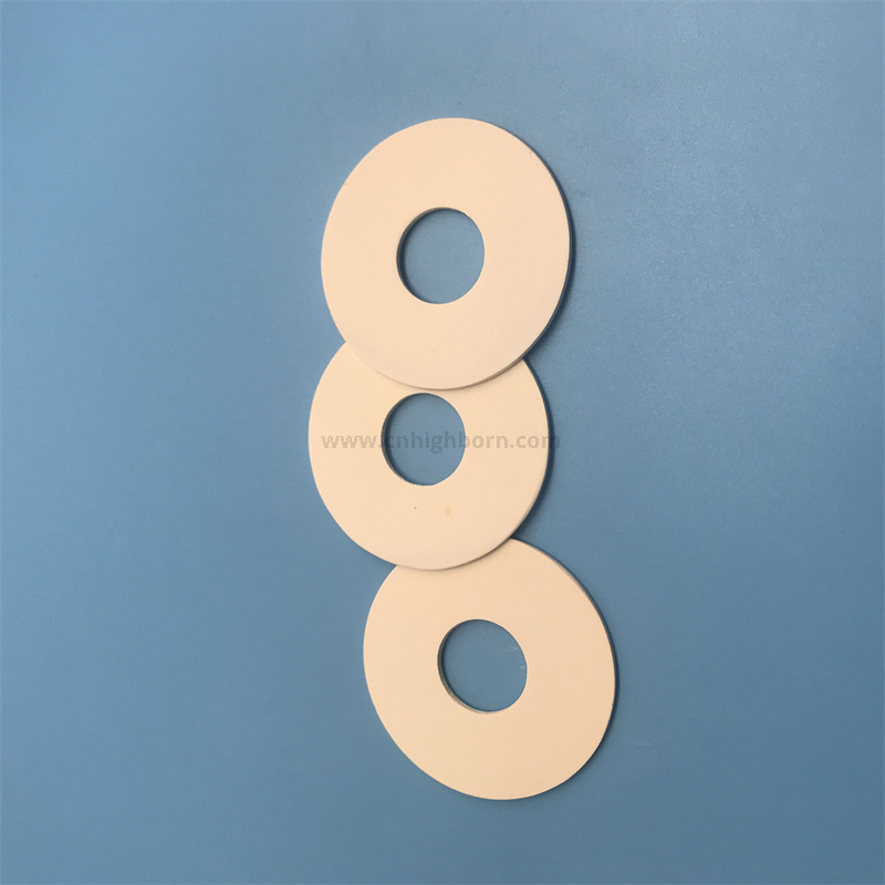 Disque filtrant poreux en diatomite naturelle, anneau en céramique de diatomite