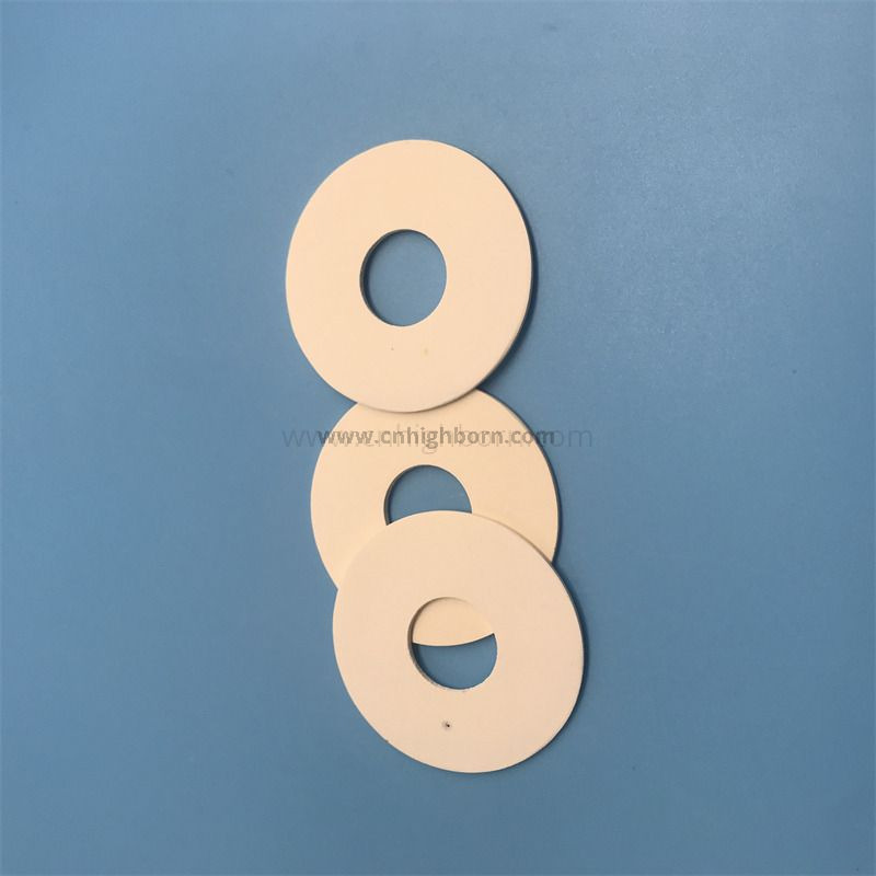 Disque filtrant poreux en diatomite naturelle, anneau en céramique de diatomite