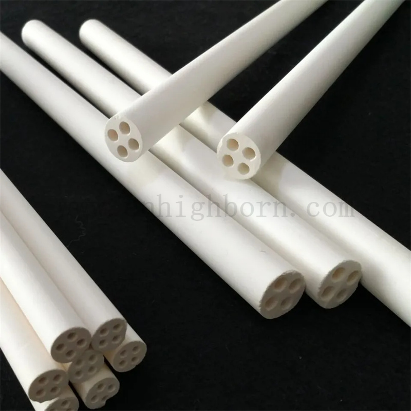 Élément de chauffage industriel tuyau de mgo avec 4 trous